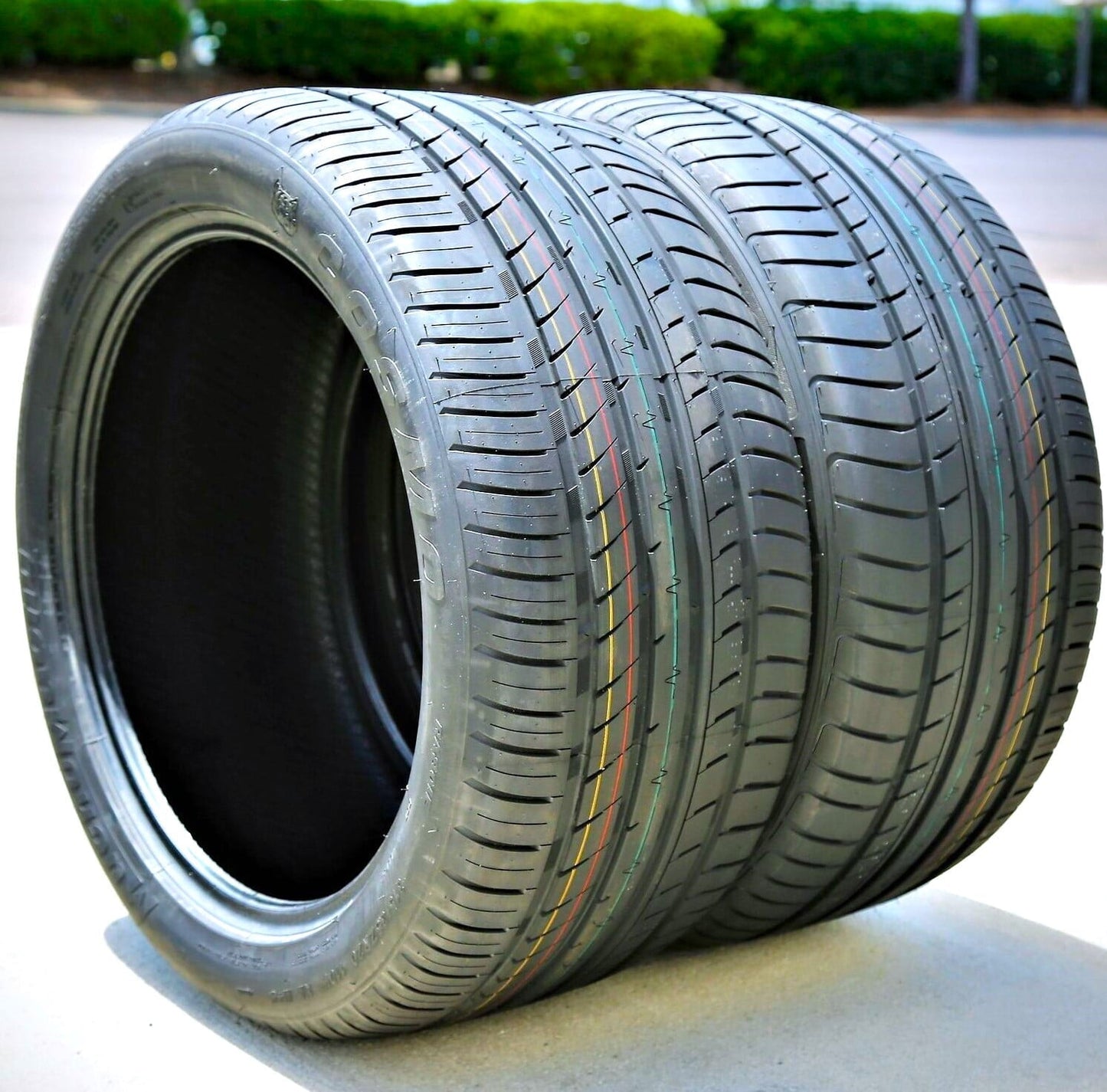 One set of four (four) 315/35R20 ZR 110W A/S performance tires