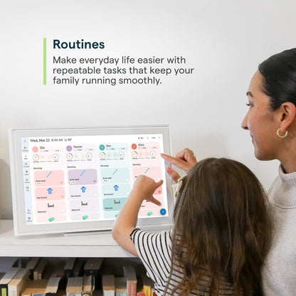 Skylight 15" Digital Calendar & Chore Chart, Wall Mount
