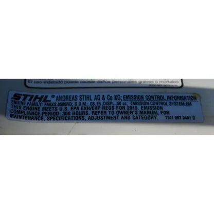 STIHL MS271 Farm Boss Chainsaw ?C 50.2 Cc, 2.6 KW