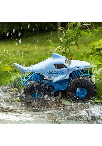 Monster Jam Official Megalodon Storm All Terrain Remote Control Monster Truck