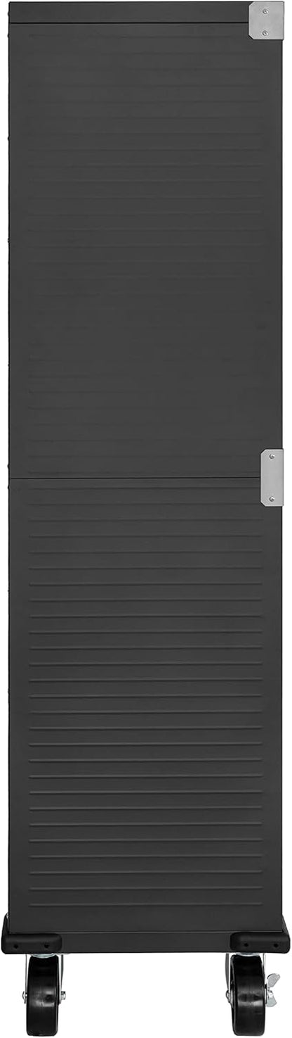 Seville Classics UltraHD Steel Storage Cabinet, 36"W x 18"D x 72"H