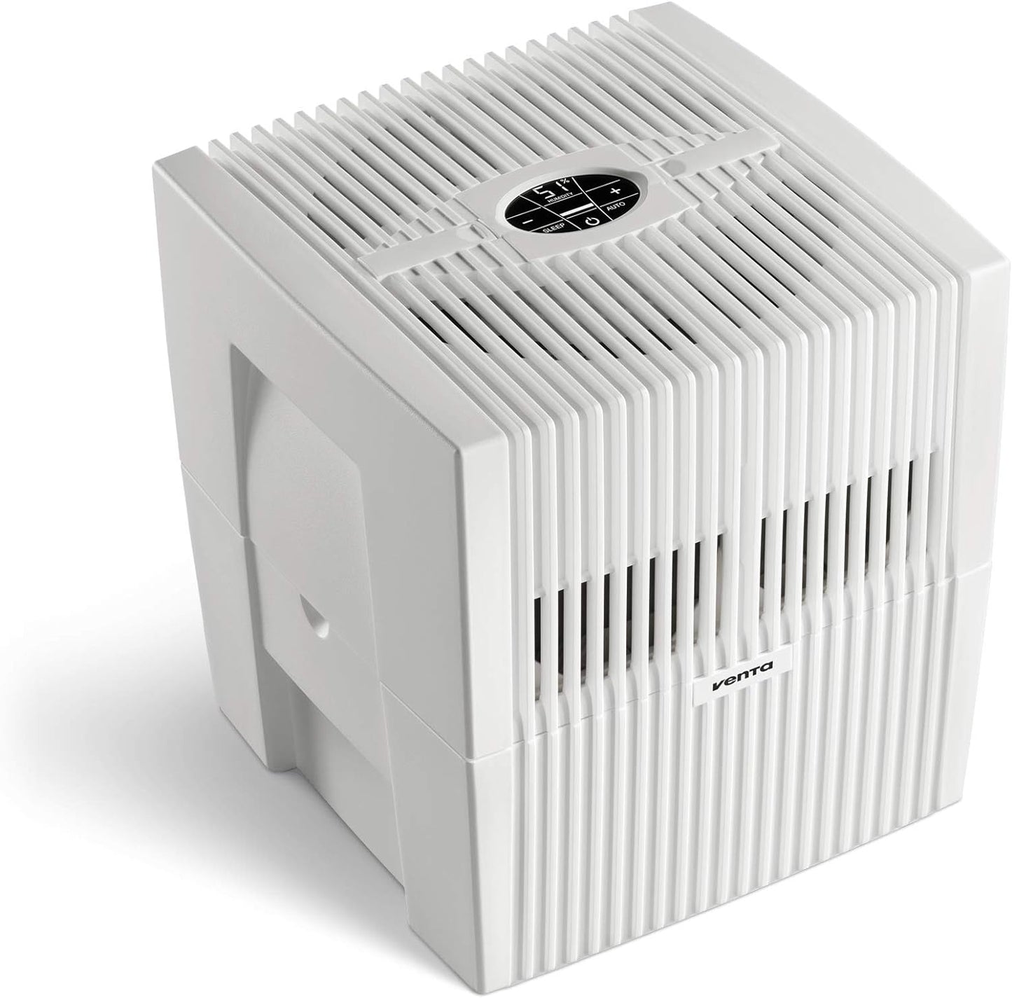 Black Humidifier - Filterless evaporative humidifier for spaces up to 645 square feet