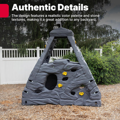 Step2 Skyward Summit Climbing Wall Playset, Ages 4–8