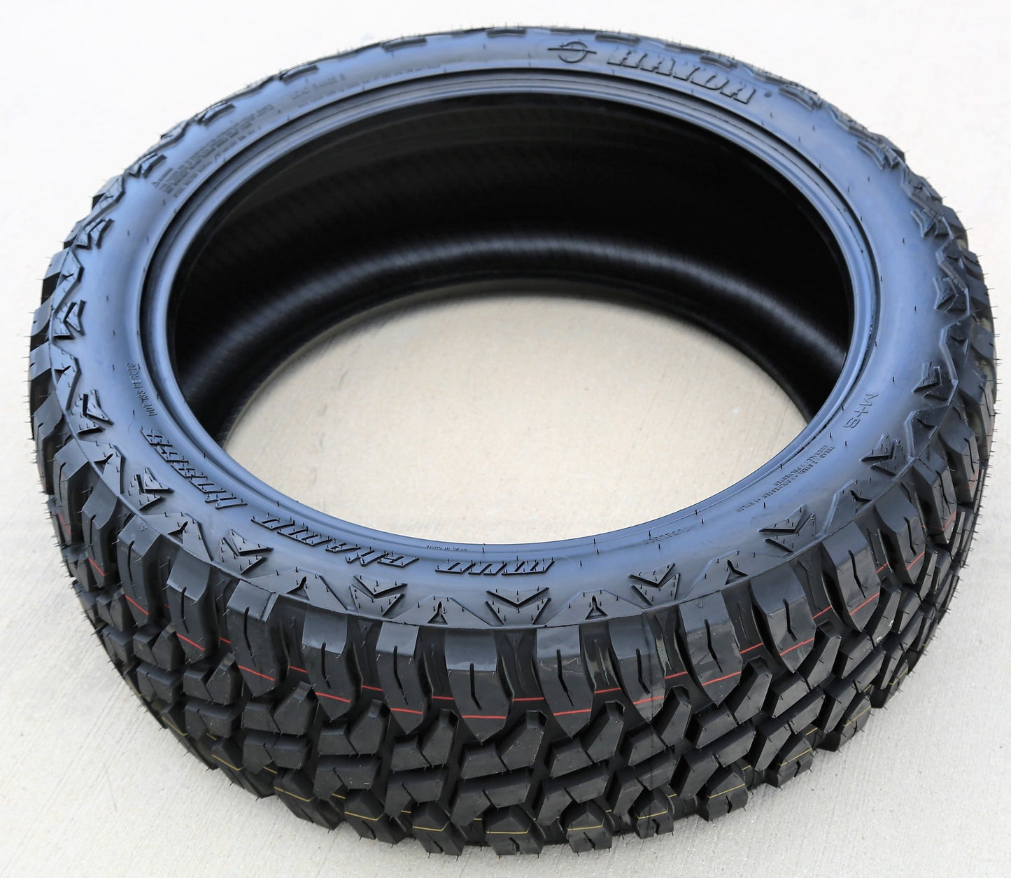 Set of 4 (four) 275/65R20 126/123Q E (10 ply) M/T mud tires