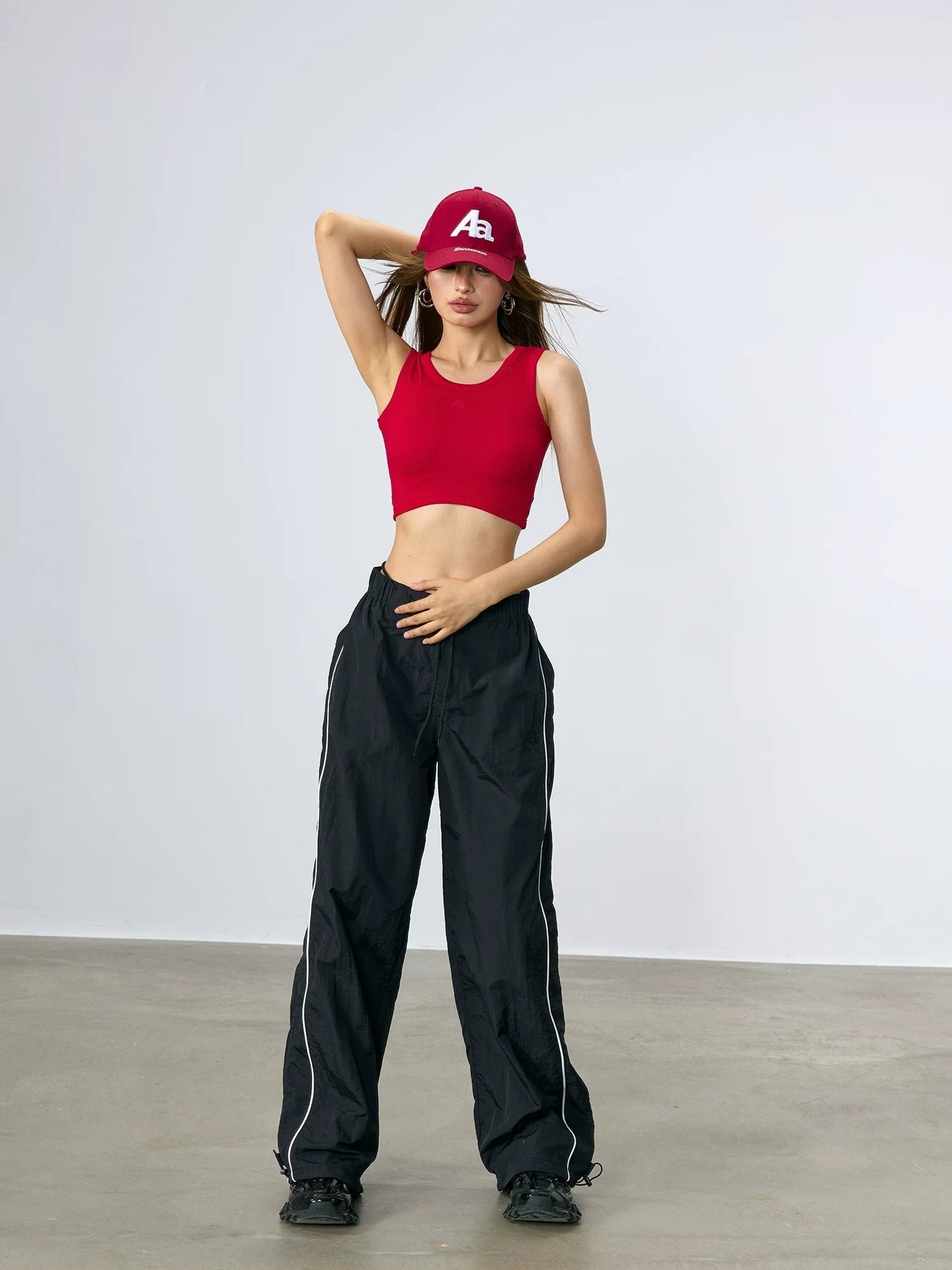 Summer Breathable Casual Overalls Jazz Pants KT3193