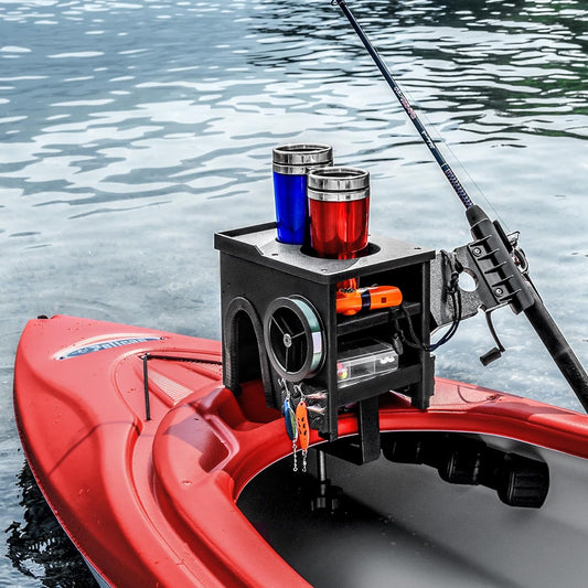 Boat Accessories for Fishing - Fits Gunnels Up to 2.5" Thick Regular