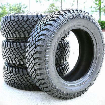 One set of 4 (four) X/T LT 295/60R20 126/123R E (10 ply) ATA /T all-terrain tires