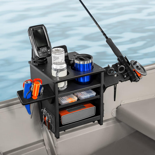 Boat Accessories for Fishing - Fits Gunnels Up to 2.5" Thick Regular