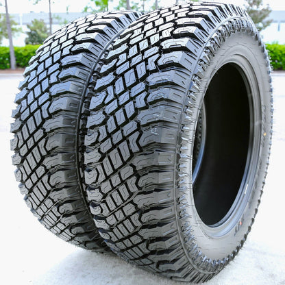 One set of 4 (four) X/T LT 295/60R20 126/123R E (10 ply) ATA /T all-terrain tires
